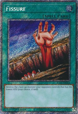 Image of Fissure (Platinum Secret Rare) [RA03-EN084] Platinum Secret Rare