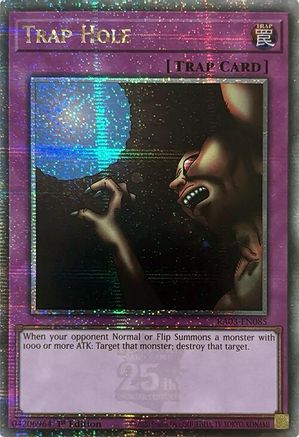 Image of Trap Hole (Quarter Century Secret Rare) [RA03-EN085] Quarter Century Secret Rare