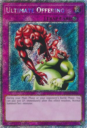 Image of Ultimate Offering (Platinum Secret Rare) [RA03-EN088] Platinum Secret Rare