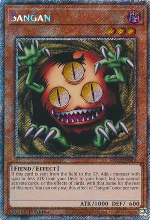 Image of Sangan (Platinum Secret Rare) [RA03-EN089] Platinum Secret Rare
