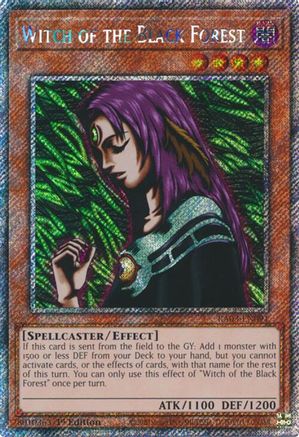 Image of Witch of the Black Forest (Platinum Secret Rare) [RA03-EN091] Platinum Secret Rare