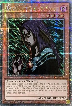 Image of Witch of the Black Forest (Quarter Century Secret Rare) [RA03-EN091] Quarter Century Secret Rare