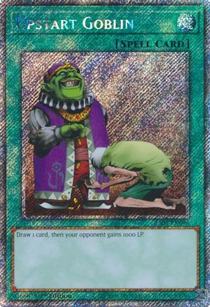 Image of Upstart Goblin (Platinum Secret Rare) [RA03-EN096] Platinum Secret Rare