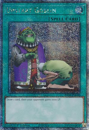 Image of Upstart Goblin (Quarter Century Secret Rare) [RA03-EN096] Quarter Century Secret Rare