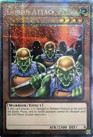 Image of Goblin Attack Force (Quarter Century Secret Rare) [RA03-EN101] Quarter Century Secret Rare
