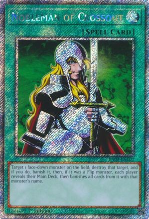 Image of Nobleman of Crossout (Platinum Secret Rare) [RA03-EN102] Platinum Secret Rare