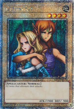Image of Gemini Elf (Quarter Century Secret Rare) [RA03-EN109] Quarter Century Secret Rare