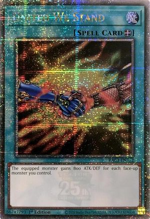 Image of United We Stand (Quarter Century Secret Rare) [RA03-EN112] Quarter Century Secret Rare