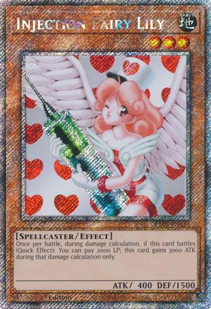 Image of Injection Fairy Lily (Platinum Secret Rare) [RA03-EN117] Platinum Secret Rare