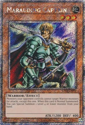 Image of Marauding Captain (Platinum Secret Rare) [RA03-EN118] Platinum Secret Rare