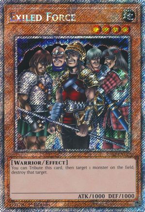 Image of Exiled Force (Platinum Secret Rare) [RA03-EN119] Platinum Secret Rare