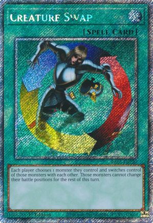 Image of Creature Swap (Platinum Secret Rare) [RA03-EN120] Platinum Secret Rare