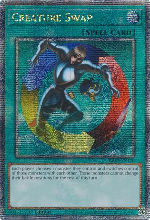 Image of Creature Swap (Quarter Century Secret Rare) [RA03-EN120] Quarter Century Secret Rare