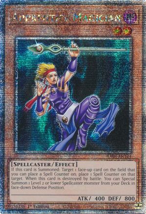 Image of Apprentice Magician (Quarter Century Secret Rare) [RA03-EN124] Quarter Century Secret Rare