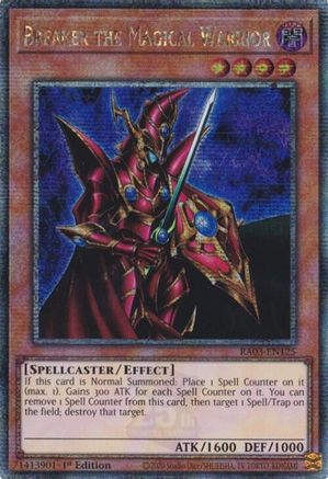 Image of Breaker the Magical Warrior (Quarter Century Secret Rare) [RA03-EN125] Quarter Century Secret Rare