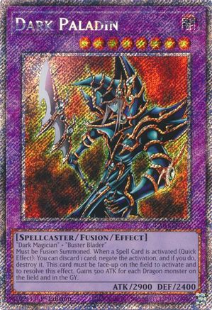 Image of Dark Paladin (Platinum Secret Rare) [RA03-EN126] Platinum Secret Rare
