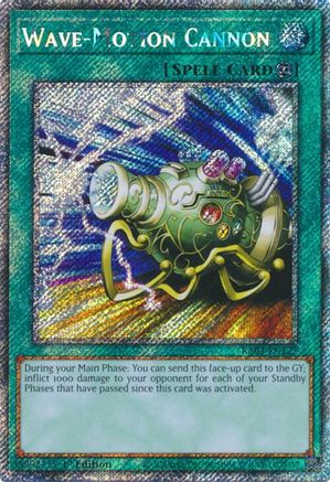 Image of Wave-Motion Cannon (Platinum Secret Rare) [RA03-EN127] Platinum Secret Rare