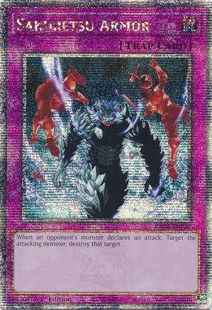 Image of Sakuretsu Armor (Quarter Century Secret Rare) [RA03-EN130] Quarter Century Secret Rare