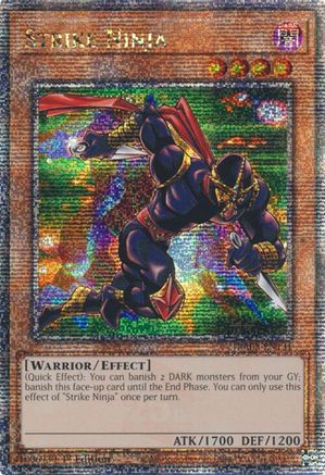 Image of Strike Ninja (Quarter Century Secret Rare) [RA03-EN131] Quarter Century Secret Rare