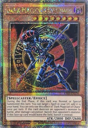 Image of Dark Magician of Chaos (Quarter Century Secret Rare) [RA03-EN134] Quarter Century Secret Rare
