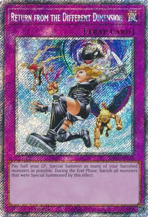 Image of Return from the Different Dimension (Platinum Secret Rare) [RA03-EN140] Platinum Secret Rare