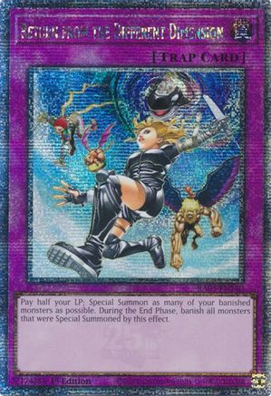 Image of Return from the Different Dimension (Quarter Century Secret Rare) [RA03-EN140] Quarter Century Secret Rare