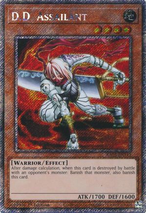 Image of D.D. Assailant (Platinum Secret Rare) [RA03-EN141] Platinum Secret Rare