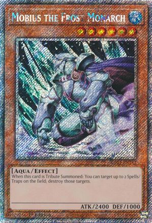 Image of Mobius the Frost Monarch (Platinum Secret Rare) [RA03-EN142] Platinum Secret Rare