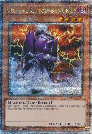 Image of Dekoichi the Battlechanted Locomotive (Quarter Century Secret Rare) [RA03-EN144] Quarter Century Secret Rare