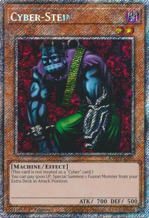 Image of Cyber-Stein (Platinum Secret Rare) [RA03-EN146] Platinum Secret Rare