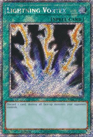Image of Lightning Vortex (Platinum Secret Rare) [RA03-EN148] Platinum Secret Rare