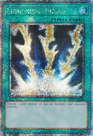 Image of Lightning Vortex (Quarter Century Secret Rare) [RA03-EN148] Quarter Century Secret Rare