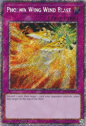 Image of Phoenix Wing Wind Blast (Platinum Secret Rare) [RA03-EN149] Platinum Secret Rare