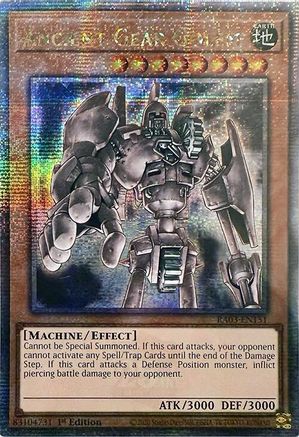 Image of Ancient Gear Golem (Quarter Century Secret Rare) [RA03-EN151] Quarter Century Secret Rare
