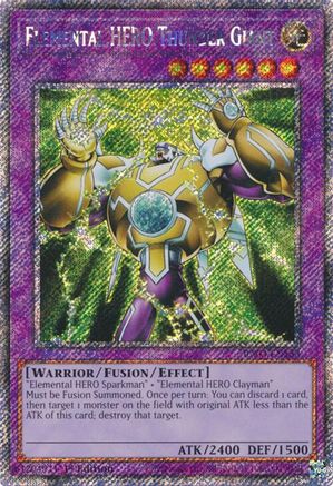 Image of Elemental HERO Thunder Giant (Platinum Secret Rare) [RA03-EN153] Platinum Secret Rare