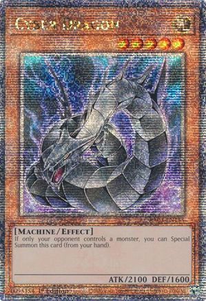 Image of Cyber Dragon (Quarter Century Secret Rare) [RA03-EN155] Quarter Century Secret Rare