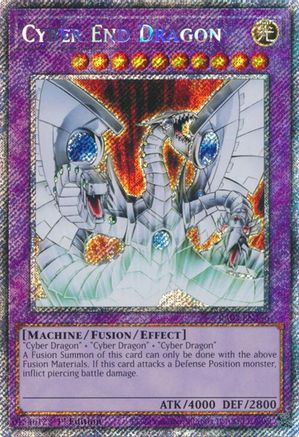 Image of Cyber End Dragon (Platinum Secret Rare) [RA03-EN156] Platinum Secret Rare