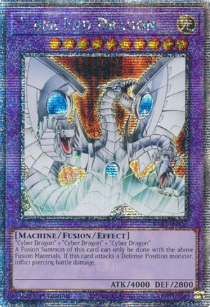 Image of Cyber End Dragon (Quarter Century Secret Rare) [RA03-EN156] Quarter Century Secret Rare