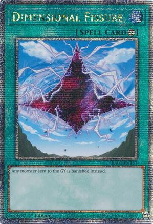 Image of Dimensional Fissure (Quarter Century Secret Rare) [RA03-EN163] Quarter Century Secret Rare