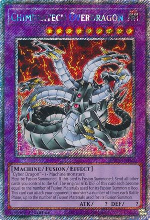 Image of Chimeratech Overdragon (Platinum Secret Rare) [RA03-EN166] Platinum Secret Rare