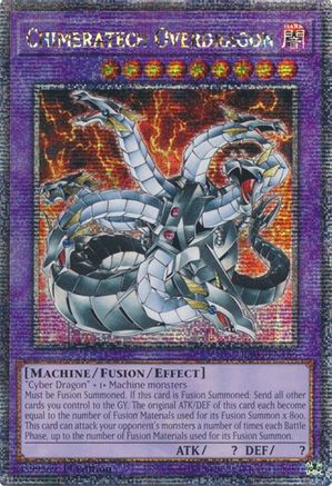 Image of Chimeratech Overdragon (Quarter Century Secret Rare) [RA03-EN166] Quarter Century Secret Rare