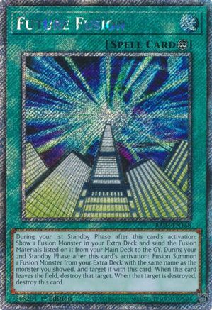Image of Future Fusion (Platinum Secret Rare) [RA03-EN168] Platinum Secret Rare