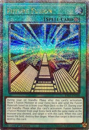 Image of Future Fusion (Quarter Century Secret Rare) [RA03-EN168] Quarter Century Secret Rare