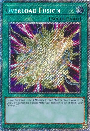 Image of Overload Fusion (Platinum Secret Rare) [RA03-EN169] Platinum Secret Rare