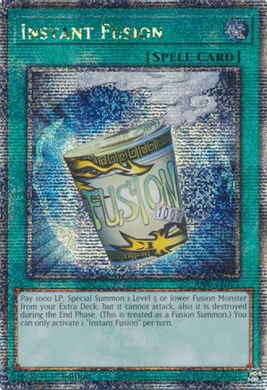 Image of Instant Fusion (Quarter Century Secret Rare) [RA03-EN171] Quarter Century Secret Rare