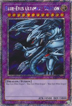 Image of Blue-Eyes Ultimate Dragon (Platinum Secret Rare) [RA03-EN178] Platinum Secret Rare