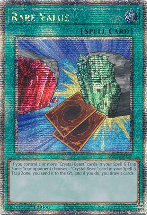 Image of Rare Value (Quarter Century Secret Rare) [RA03-EN182] Quarter Century Secret Rare