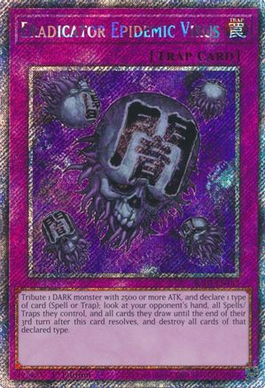 Image of Eradicator Epidemic Virus (Platinum Secret Rare) [RA03-EN183] Platinum Secret Rare