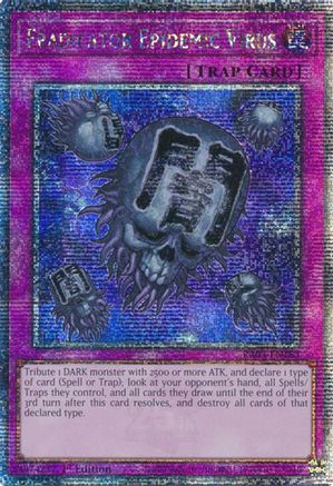 Image of Eradicator Epidemic Virus (Quarter Century Secret Rare) [RA03-EN183] Quarter Century Secret Rare