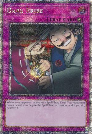 Image of Dark Bribe (Quarter Century Secret Rare) [RA03-EN187] Quarter Century Secret Rare
